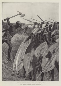 Nada the Lily, by H Rider Haggard by Richard Caton Woodville junior