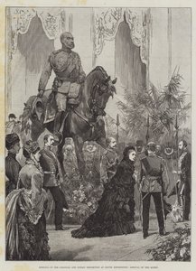 Opening of the Colonial and Indian Exhibition at South Kensington, Arrival of the Queen by Richard Caton Woodville junior