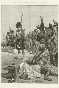 The 42nd Highlanders Guarding the French Prisoners by Richard Caton Woodville junior