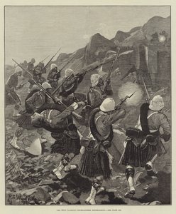 The 92nd (Gordon) Highlanders Skirmishing by Richard Caton Woodville junior