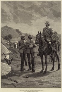 The Afghan War, Camp of the 10th Hussars at Dakka