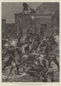 The Black Mountain Expedition, Ghazi Attack on an Advanced Post at Ghazikot