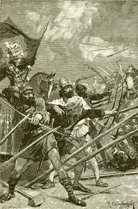 The English Archers of Azincourt by Richard Caton Woodville junior