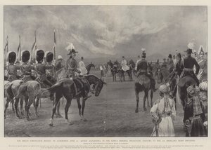 The Great Coronation Review at Aldershot, 16 June, Queen Alexandra, in the King
