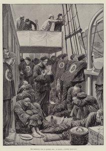 The Impending War in Eastern Asia, on Board a Chinese Troop-Ship