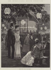 The International Health Exhibition, Evening Fete, Music in the Gardens