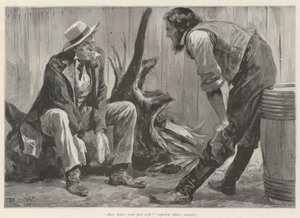 The Landlord of the Big Flume Hotel, by Bret Harte by Richard Caton Woodville junior