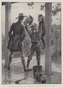 The Man and the Mountain, by Bret Harte by Richard Caton Woodville junior