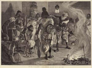 The War in the Soudan, a Dervish Preaching the Holy War to Arab Chiefs