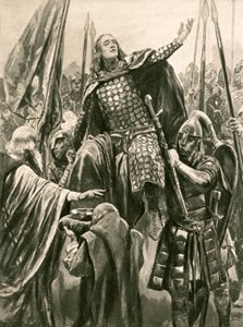 The Elevation of Edward the Elder at His Coronation at Kingston-on-Thames, Whitsunday, 901