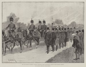 The Late Duke of Clarence, Funeral Procession from Sandringham Church to the Railway Station