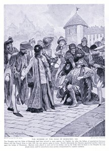 The murder of the Duke of Burgundy AD1419
