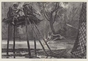 Tiger-Hunting in Mysore, India by Richard Caton Woodville junior