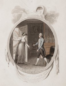Miss Darnford Bringing to Mr. B the News of the Birth of a Son, Illustration for 