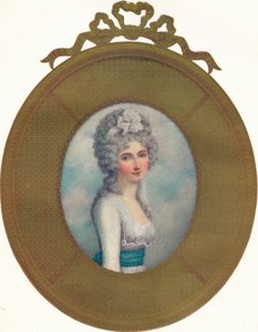 Miniature Portrait of Katherine, Lady Manners, Later Lady Huntingtower by Richard Cosway