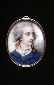 Portrait miniature of Major General William, The Viscount Fielding, c.1790