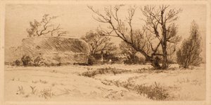Old Farm Court Road, Dulwich by Richard Davidson Winter