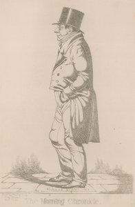 James Perry; The Morning Chronicle by Richard Dighton