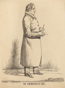 Mr Hobhouse by Richard Dighton