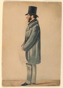 Portrait of Unknown Man by Richard Dighton