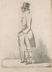 Richard Thornton; A View on the Royal Exchange by Richard Dighton