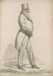 Sir Robert Bolton; A view from the Horse Guards by Richard Dighton