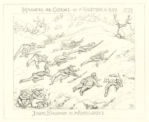 Deer Stalking in the Highlands (1849) by Richard Doyle