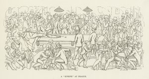 A Kneipe at Prague by Richard Doyle