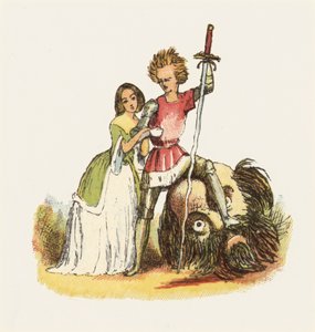 Illustration for Jack The Giant Killer by Richard Doyle