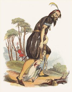 Illustration for Jack The Giant Killer by Richard Doyle