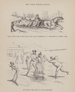 Page from The American Tour of Messrs Brown, Jones and Robinson by Richard Doyle