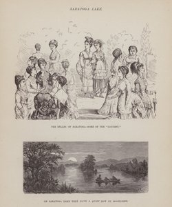 Page from The American Tour of Messrs Brown, Jones and Robinson by Richard Doyle