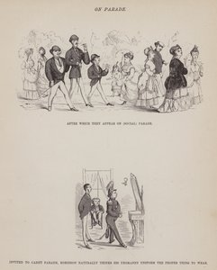 Page from The American Tour of Messrs Brown, Jones and Robinson by Richard Doyle