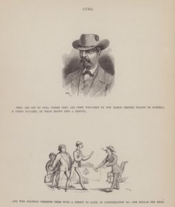 Page from The American Tour of Messrs Brown, Jones and Robinson (engraving) by Richard Doyle