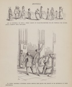 Page from The American Tour of Messrs Brown, Jones and Robinson by Richard Doyle