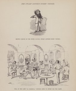 Page from The American Tour of Messrs Brown, Jones and Robinson by Richard Doyle