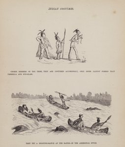 Page from The American Tour of Messrs Brown, Jones and Robinson by Richard Doyle