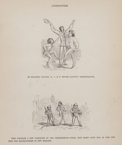 Page from The American Tour of Messrs Brown, Jones and Robinson by Richard Doyle