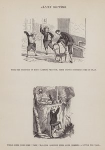 Page from The American Tour of Messrs Brown, Jones and Robinson by Richard Doyle
