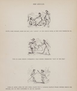 Page from The American Tour of Messrs Brown, Jones and Robinson (engraving) by Richard Doyle