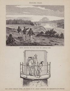 Page from The American Tour of Messrs Brown, Jones and Robinson (engraving) by Richard Doyle