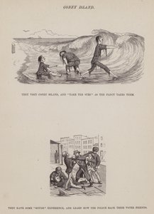 Page from The American Tour of Messrs Brown, Jones and Robinson (engraving) by Richard Doyle
