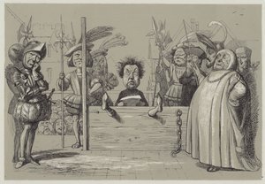 Perkin Warbeck reading his confession by Richard Doyle