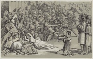 Surrender of Calais by Richard Doyle