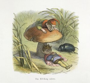 The Elf-King asleep