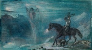 The Knight and the Spectre by Richard Doyle