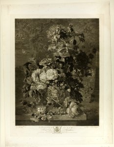 A Flower Piece, from The Houghton Gallery by Richard Earlom