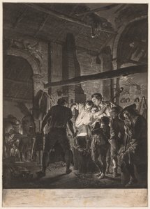 The Blacksmith, 1771 by Richard Earlom