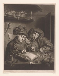 Two Tax Collectors by Richard Earlom