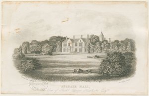 Apedale Hall House and Park by Richard Edensor Heathcote